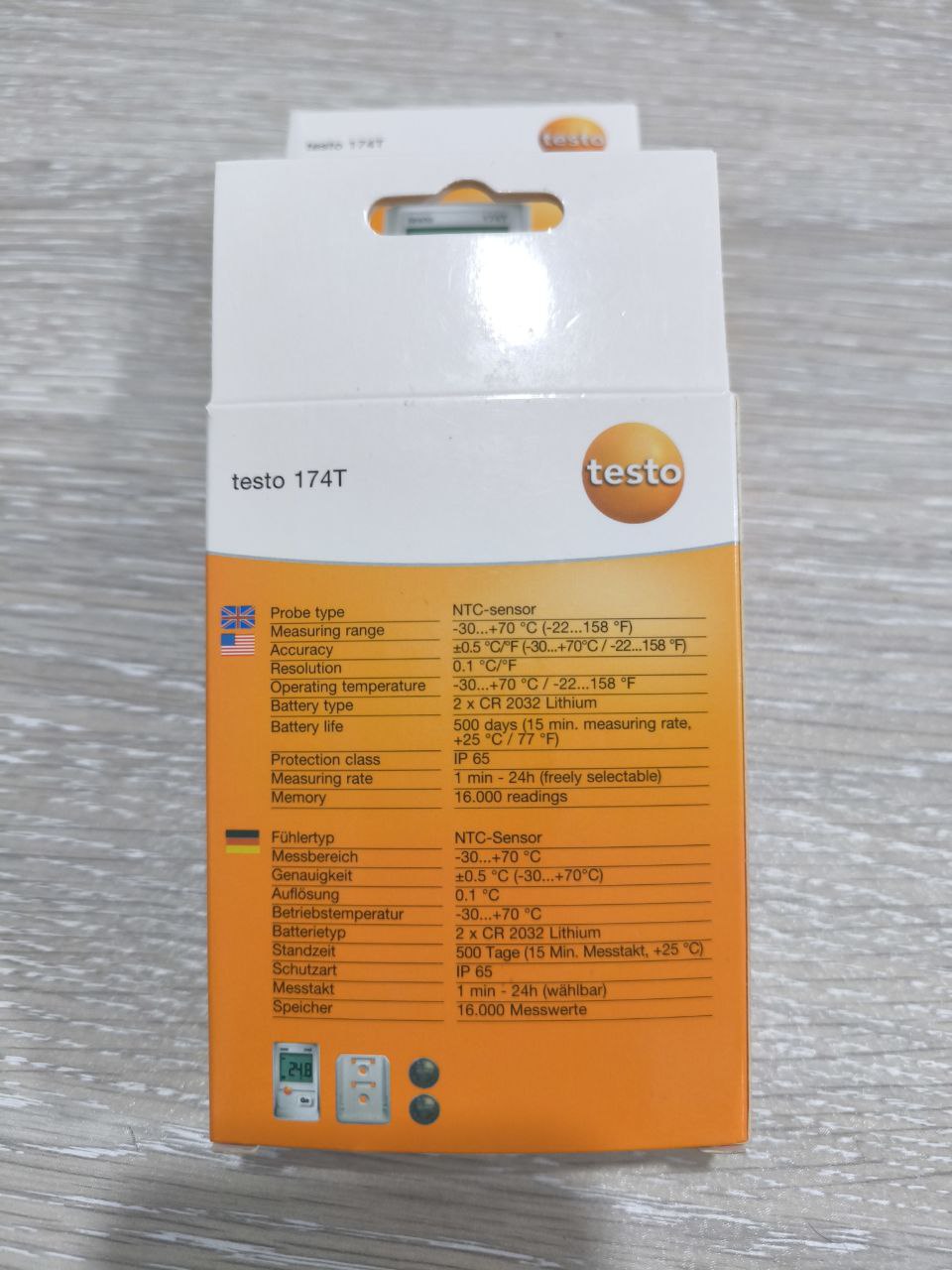 Testo Mini Data logger 174T