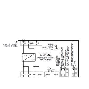 Siemens SITOP PSU8200 24V 5A Industrial Power Supply-6EP1334-3BA10
