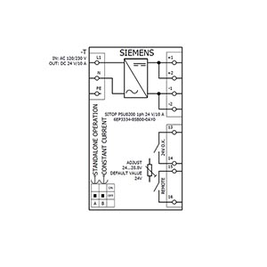 Siemens SITOP PSU8200 24V 10A Industrial Power Supply-6EP3334-8SB00-0AY0