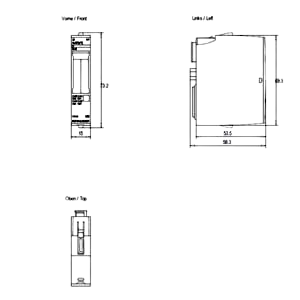 Siemens SIMATIC ET 200SP Analog Input Module AI 4xI 2-Wire Standard-6ES7134-6JD00-0CA1