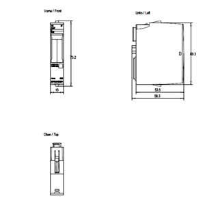 Siemens SIMATIC ET 200SP Analog Output Module AQ 4xU/I Standard-6ES7135-6HD00-0BA1