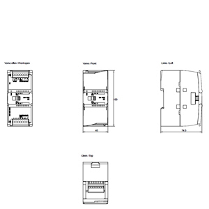 Siemens SIMATIC S7-1200 Digital Output Module DO 8x Relay 2A-6ES7222-1BF32-0XB0