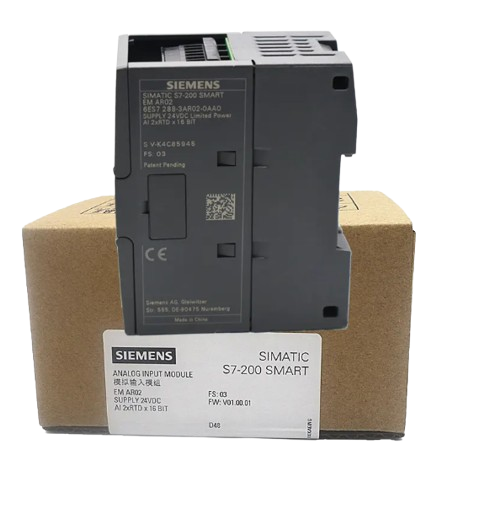 Siemens SIMATIC S7-200 SMART SM AR02 RTD 2-Channel Analog Input Module-6ES7288-3AR02-0AA0