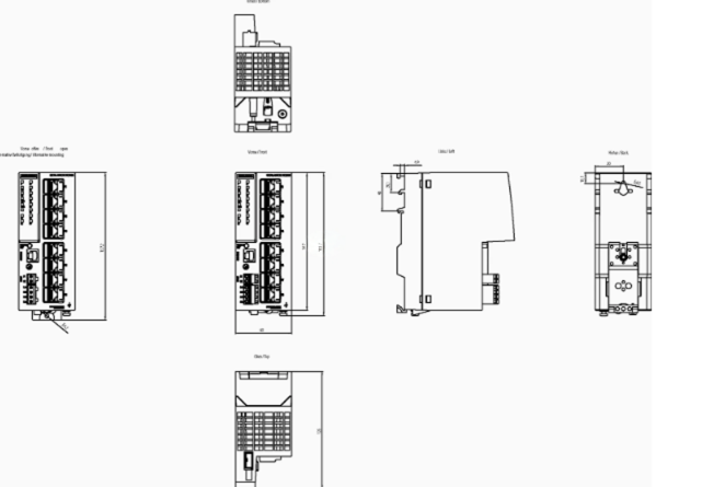 Siemens SCALANCE XC208 Managed Layer-2 Ethernet Switch-6GK5208-0BA00-2AC2