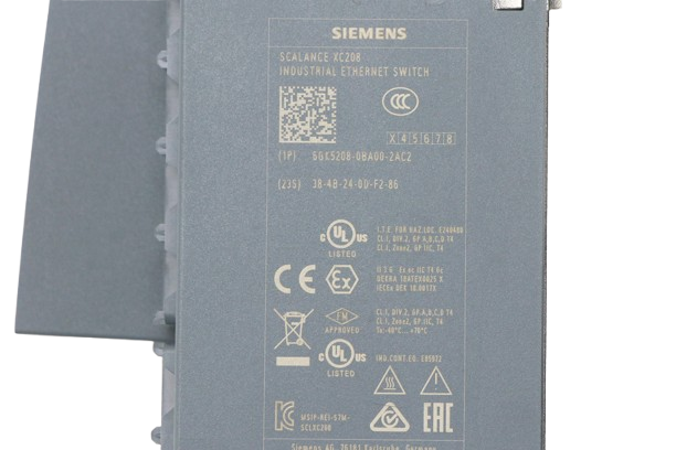 Siemens SCALANCE XC208 Managed Layer-2 Ethernet Switch-6GK5208-0BA00-2AC2