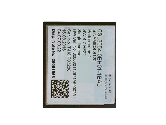 Siemens SINAMICS S120 CompactFlash Card 512 MB-6SL3054-0FB10-1BA0