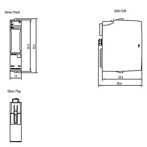 Siemens 6ES7134-6FB00-0BA1 – ET 200SP AI 2×U ST Analog Input Module