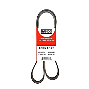 Bando 10PK1625 V-Ribbed Belt – 10 Rib 1625 mm Poly-V Belt