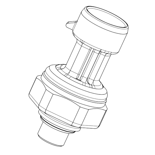 Dana 4212000 Oil Pressure Sensor برای گیربکسهای دانا و کلارک