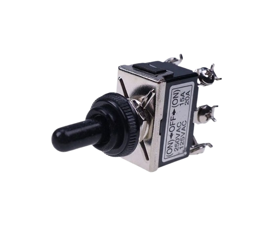 Genie 128202GT Toggle Switch – DPDT 3-Position Momentary with Rubber Boot