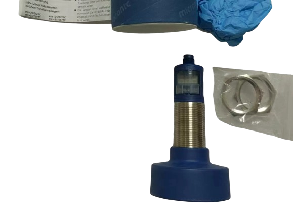 microsonic mic+600/DD/TC Ultrasonic Sensor – M30, 600–8000 mm Detection, 2 × PNP