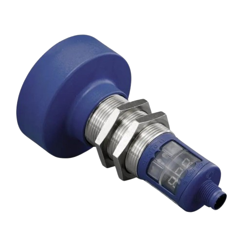 microsonic mic+600/DD/TC Ultrasonic Sensor – M30, 600–8000 mm Detection, 2 × PNP