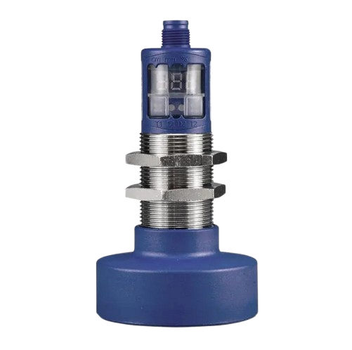 microsonic mic+600/DD/TC Ultrasonic Sensor – M30, 600–8000 mm Detection, 2 × PNP