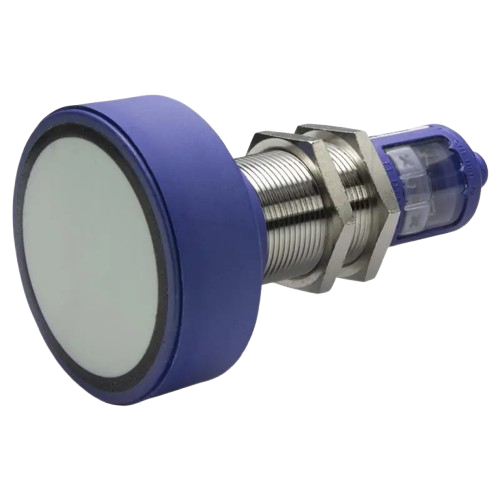 microsonic mic+600/DD/TC Ultrasonic Sensor – M30, 600–8000 mm Detection, 2 × PNP