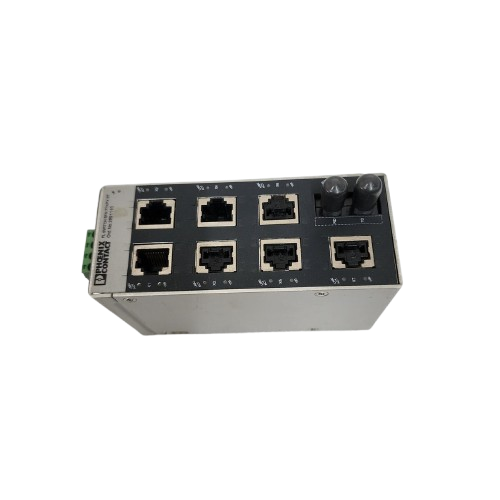 Phoenix Contact 2891110 FL SWITCH SFN 7TX/FX ST Industrial Ethernet Switch – 7 RJ45 + 1 FO Port