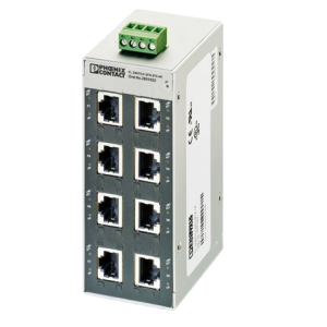 Phoenix Contact 2891110 FL SWITCH SFN 7TX/FX ST Industrial Ethernet Switch – 7 RJ45 + 1 FO Port