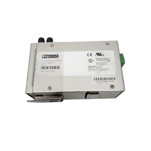 Phoenix Contact 2891110 FL SWITCH SFN 7TX/FX ST Industrial Ethernet Switch – 7 RJ45 + 1 FO Port