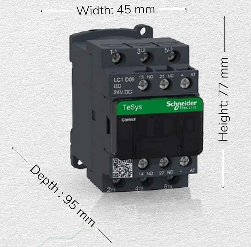 Schneider Electric LC1D32BD Contactor 32A 3P 24VDC Coil