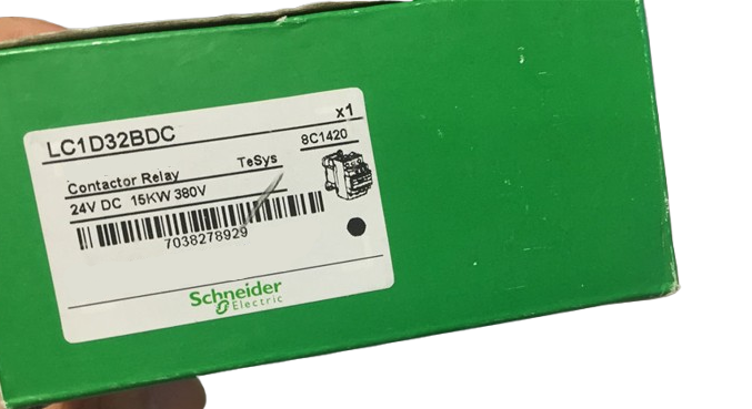 Schneider Electric TeSys D LC1D32BD Contactor – 32 A / 3-Pole / 24 V DC Coil