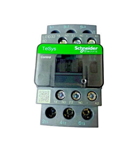 Schneider Electric TeSys D LC1D32BD Contactor – 32 A / 3-Pole / 24 V DC Coil