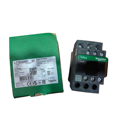 Schneider Electric TeSys D LC1D32BD Contactor – 32 A / 3-Pole / 24 V DC Coil