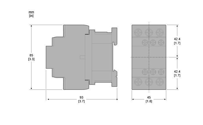 Schneider Electric TeSys D LC1D32BD Contactor – 32 A / 3-Pole / 24 V DC Coil