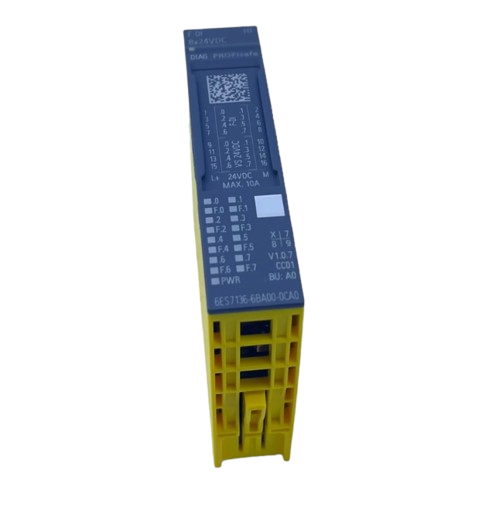 Siemens 6ES7136-6BA00-0CA0 – ET 200SP Safety Digital Input Module (F-DI 8 × 24V DC HF)