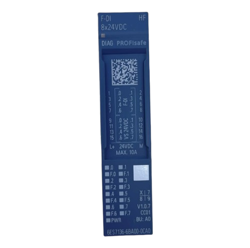 Siemens 6ES7136-6BA00-0CA0 – ET 200SP Safety Digital Input Module (F-DI 8 × 24V DC HF)