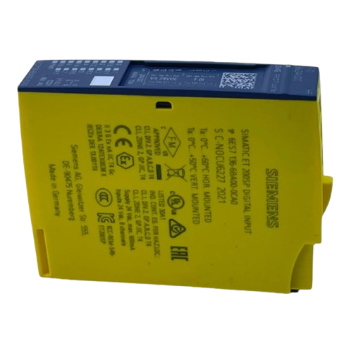 Siemens 6ES7136-6BA00-0CA0 – ET 200SP Safety Digital Input Module (F-DI 8 × 24V DC HF)
