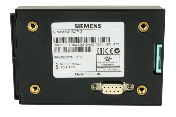 Siemens 6SL3255-0AA00-4CA1 – SINAMICS G120 Basic Operator Panel (BOP-2)