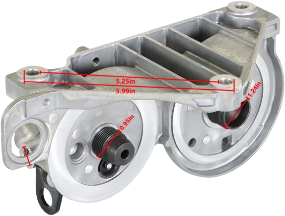 Volvo 21023287 Fuel Filter Housing Base
