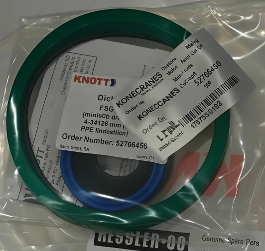 Konecranes 52768456 Gasket / Hand Brake Cylinder Repair Kit – Original Spare Part for Reach Stacker