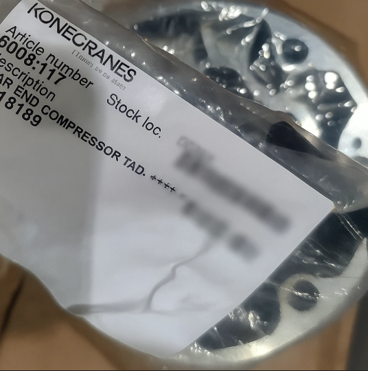 Konecranes 6008.117 End Cap OEM Cover