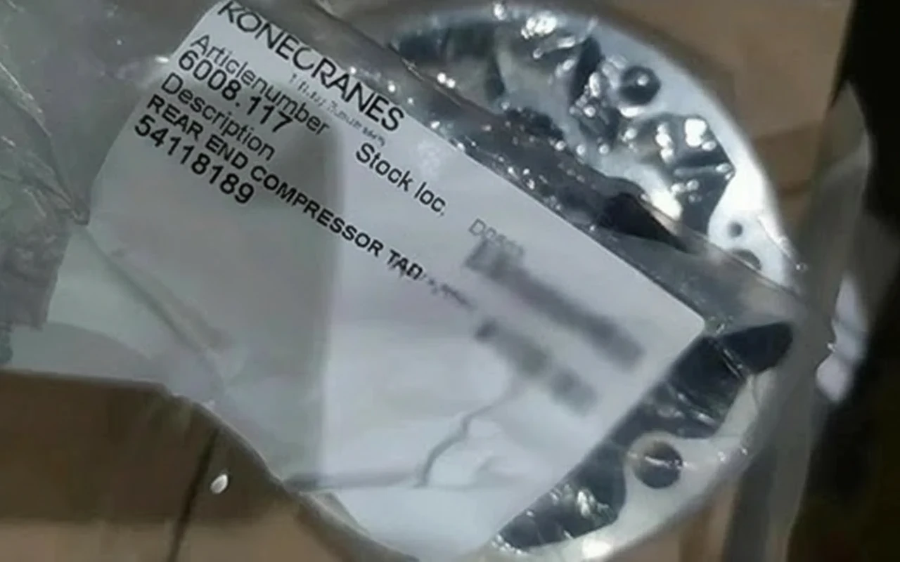 Konecranes 6008.117 End Cap – OEM Cover for Reach Stacker