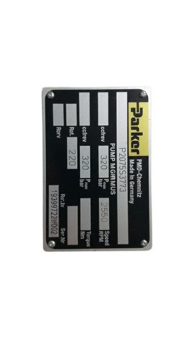 Parker P2060S6158 Hydraulic Pump – OEM Pump for Konecranes Reach Stackers